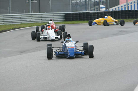 Der var fuld fart på Dennis på Sturup Raceway.